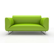 绿色时尚沙发图片2