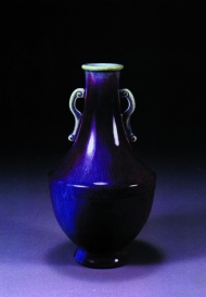 彩釉陶瓷花瓶图片
