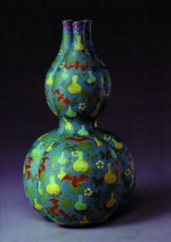 葫芦陶瓷花瓶图片