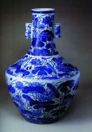 青花陶瓷花瓶图片
