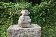 石雕猴子图片