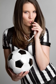 足球美女图片