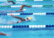游泳比赛图片