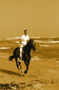 骑马运动图片