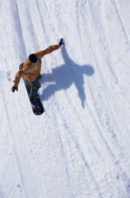 雪地滑雪图片