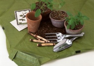 盆花园林工具