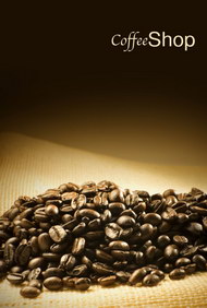 咖啡豆海报01图片