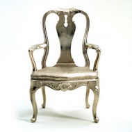 复古金属质感椅子图片