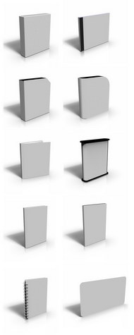 3D软件盒(PNG图片)