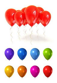彩色气球图片2