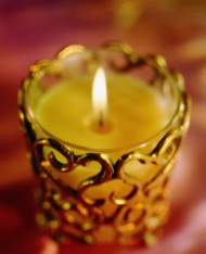 玻璃蜡烛图片