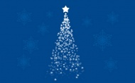 星星圣诞树图片