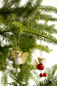 圣诞树上的挂饰图片