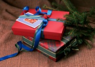 圣诞节礼品盒图片