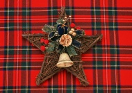 圣诞节五角星装饰图片