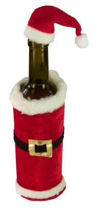 圣诞装饰酒瓶图片