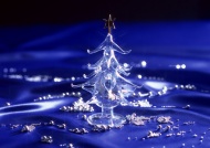 水晶圣诞树图片