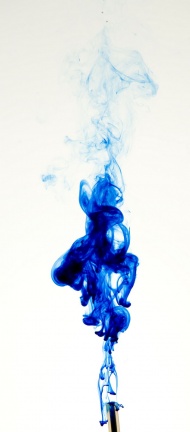 蓝色烟雾图片