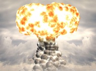 蘑菇云火焰图片