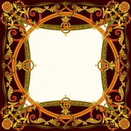 欧美古典花纹边框图片