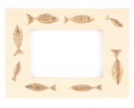 鱼图案装饰相框图片