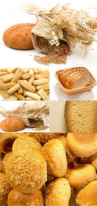 麦穗面包图片