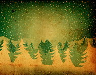 圣诞树怀旧底纹背景01图片