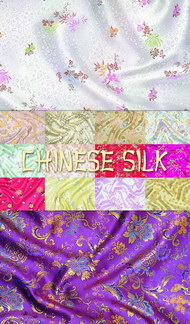 美轮美奂的国风丝绸图案(JPEG图片)