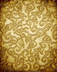 金色铜版花纹镂刻图片2