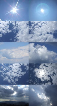 蓝天与白云图片二