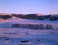 山川雪景图片