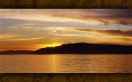 日落黄昏海景图片