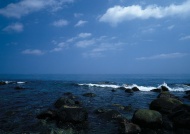 海浪景观图片