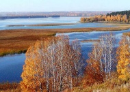 河流湖林图片