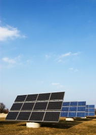 太阳能电池板环保图片
