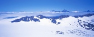 巨幅高山雪景图片