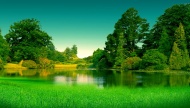绿色风景图片