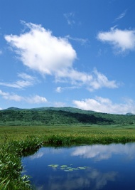 湖泊山景图片