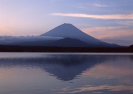 富士山山水图片