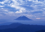富士山天空图片