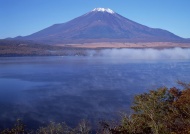 富士山水景观图片