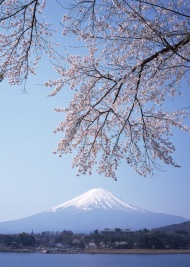 富士山水图片