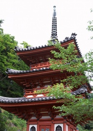 日本塔风景图片