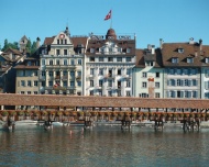 瑞士城市风景图片