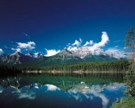 加拿大山水风景图片
