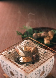 日本烤香蘑图片