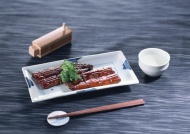 日本烤鱼肉图片