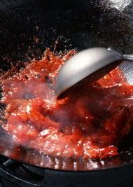 番茄炒大虾图片
