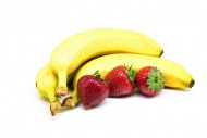 香蕉草莓苹果图片