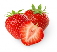 3张新鲜草莓图片